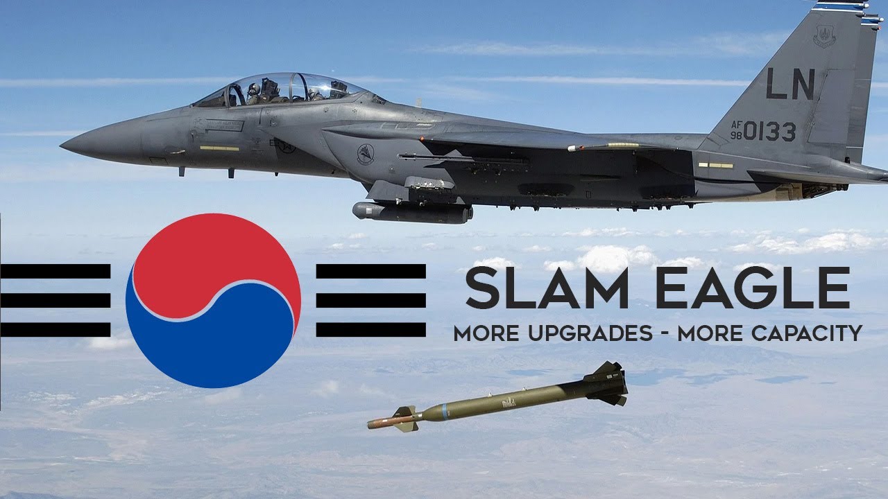 Upgraded Korean F-15K Slam Eagle - Improved Target Detection and Targeting Capabilities