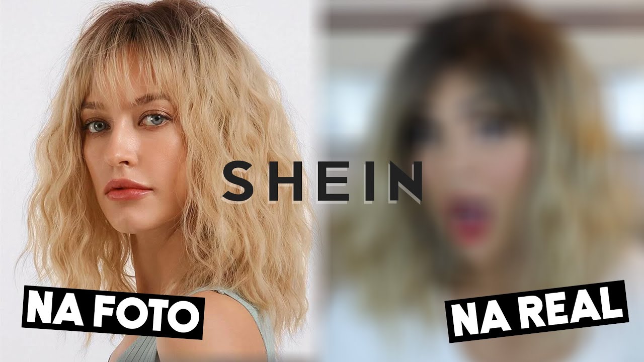 COMPREI UMA PERUCA LOIRA NA SHEIN