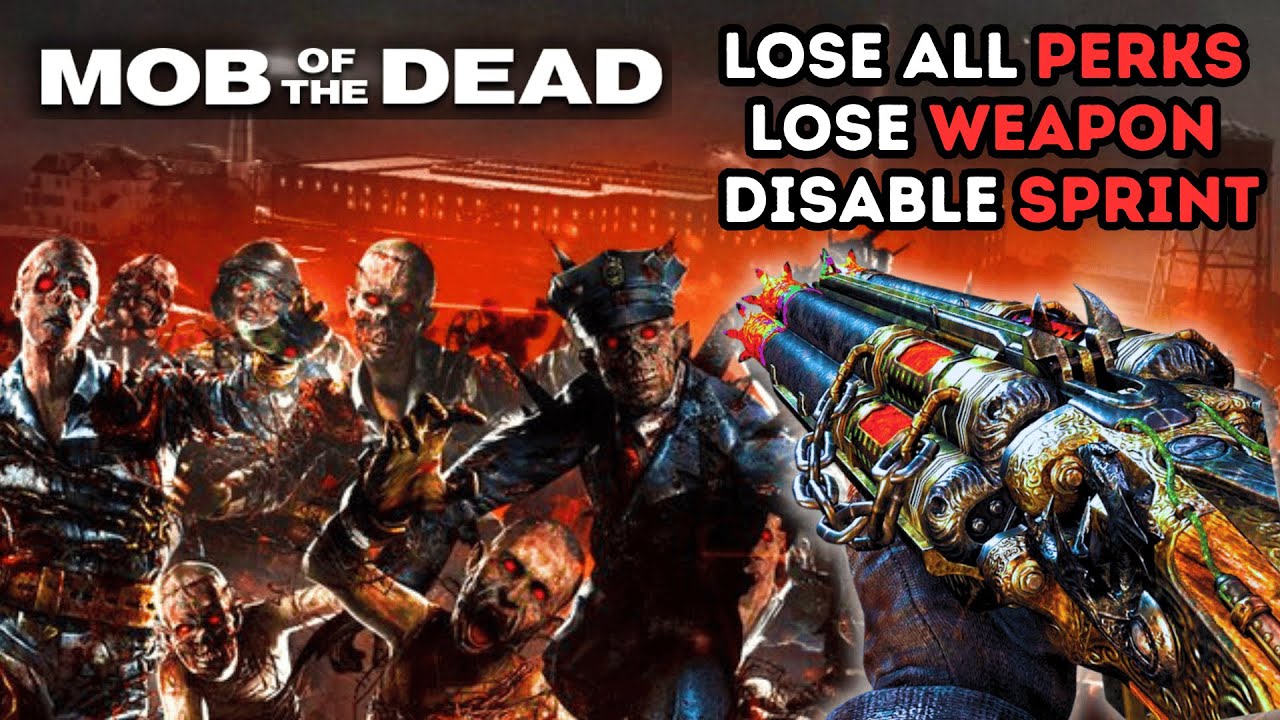 Can I Beat The Mob of the Dead Easter Egg With The CHAOS MOD ??!!