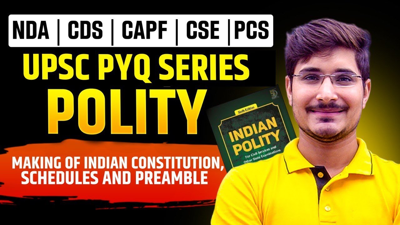 NDA 1 2026 GS | CDS 1 2026 GS | NDA AND CDS POLITY PYQ SERIES | JATIN SIR | #ndagk #cdsgk