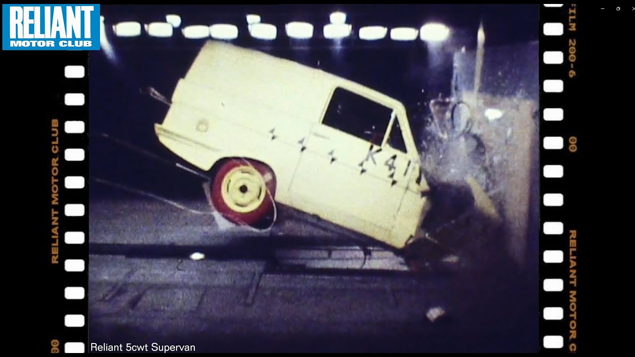 Reliant Crash Tests 1970 - 1974