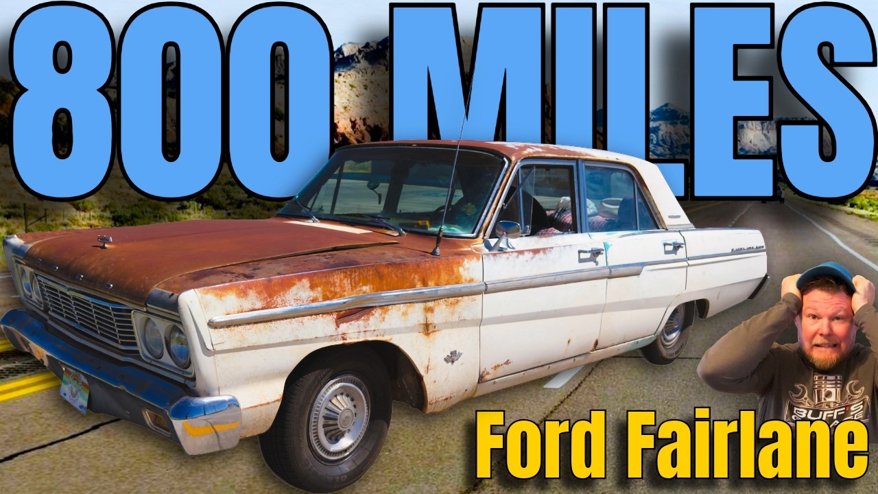 Can I Drive a Ford Fairlane 800 Miles Home After Sitting For 50 Years?
