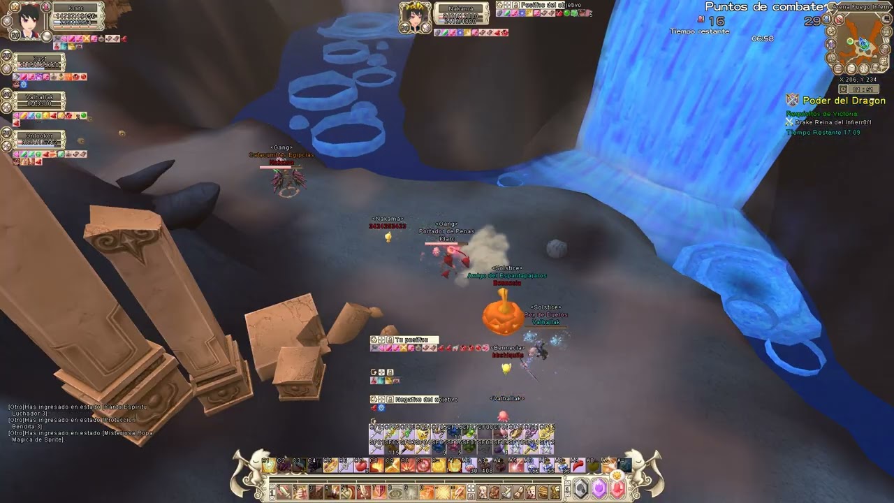 Grand Fantasia Memories Classic. Arena de Fuego 50. Paladin.