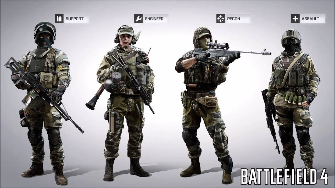 Battlefield 4 Russian voice - Commo rose