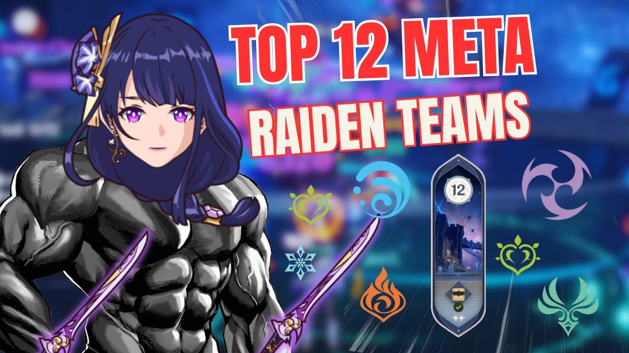 12 BEST META RAIDEN TEAMS [2024 updated]