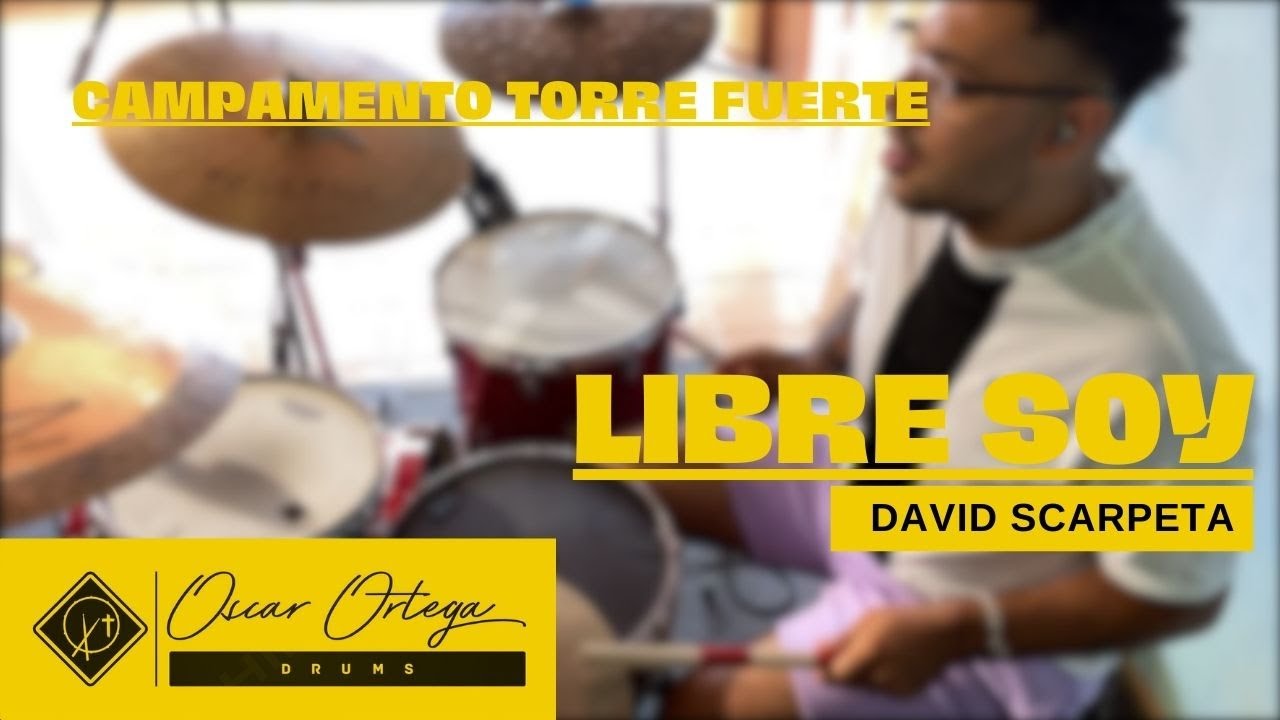Libre Soy - David Scarpeta (Live Drum Cover)