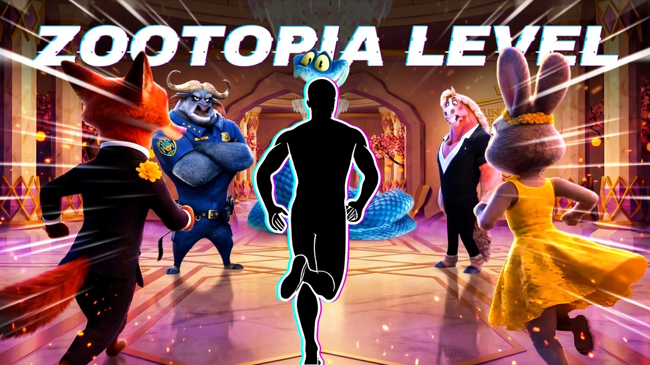 ZOOTOPIA 2 ESCAPE RUN! 🐰🦊 Immersive Interactive Warm Up | Viral Interactive Game