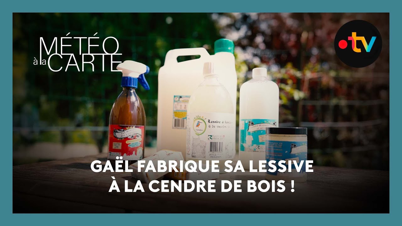 Insolite : Gaël fabrique sa lessive à la cendre de bois