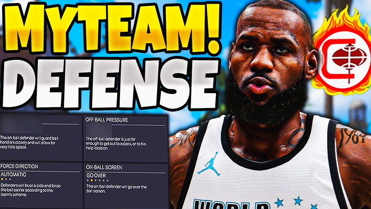 ЛУЧШИЕ НАСТРОЙКИ ЗАЩИТЫ В РЕЖИМЕ MYTEAM ДЛЯ NBA 2K26! СОВЕТЫ И ХИТРОСТИ!