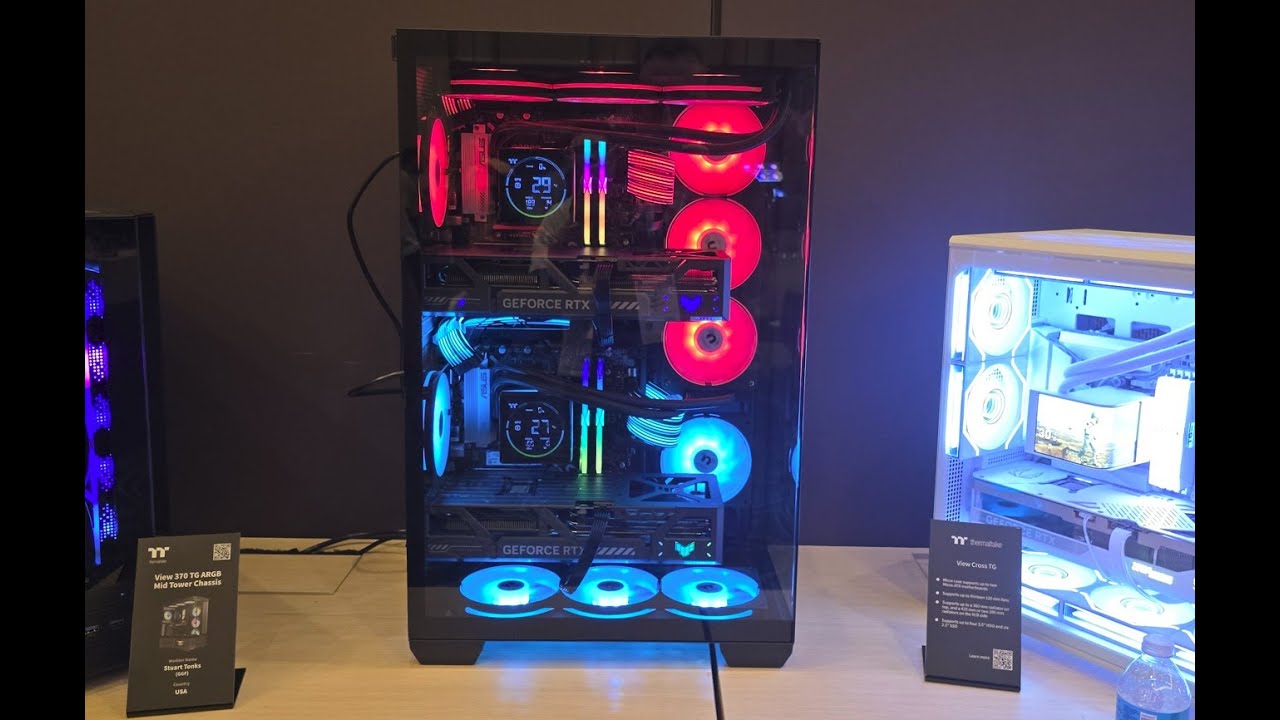 Двухсистемный корпус Thermaltake CES 2026