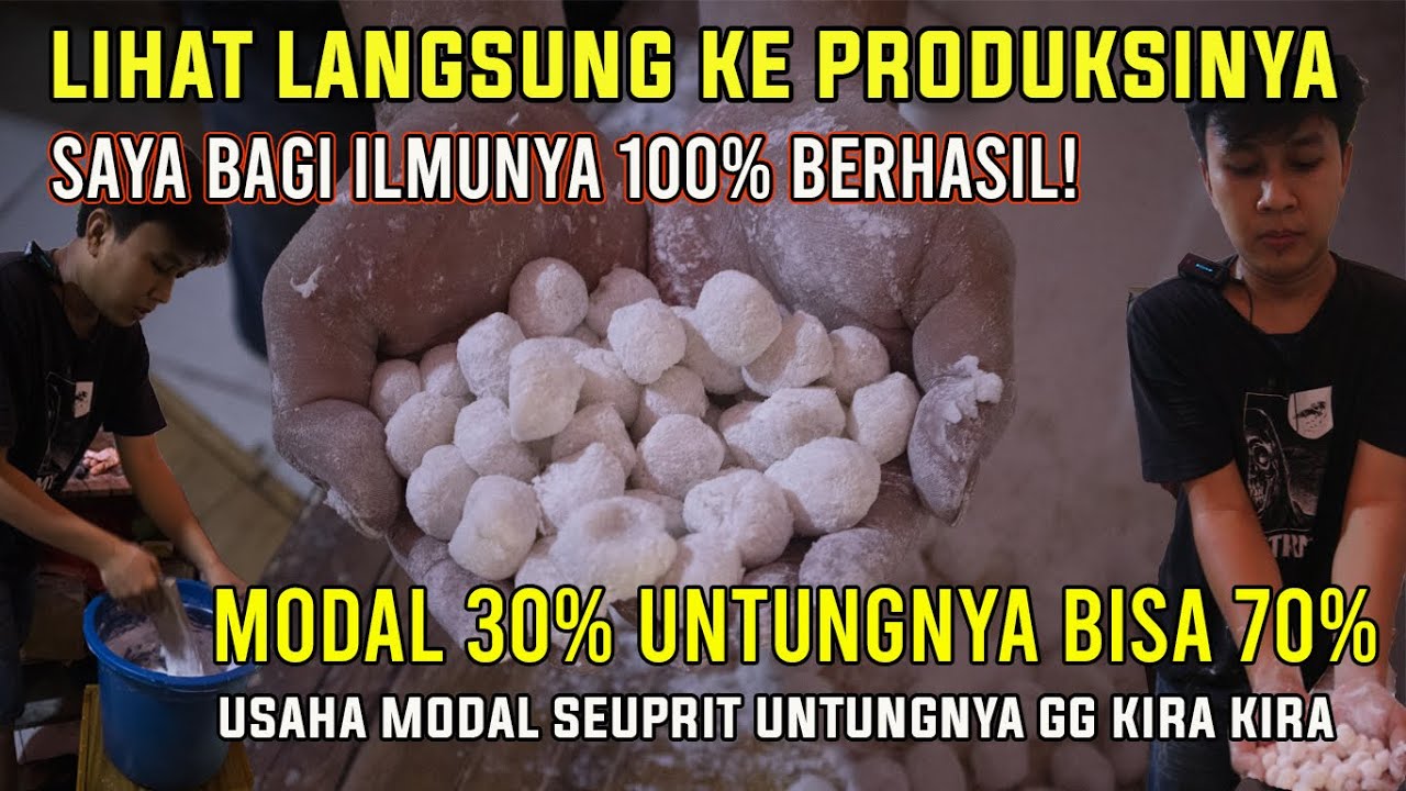 SAYA BAGI ILMU 100% BERHASIL ‼️ LANGSUNG LIHAT KE PRODUKSI NYA DARI MODAL BAHAN 40 RB JADI 300RB