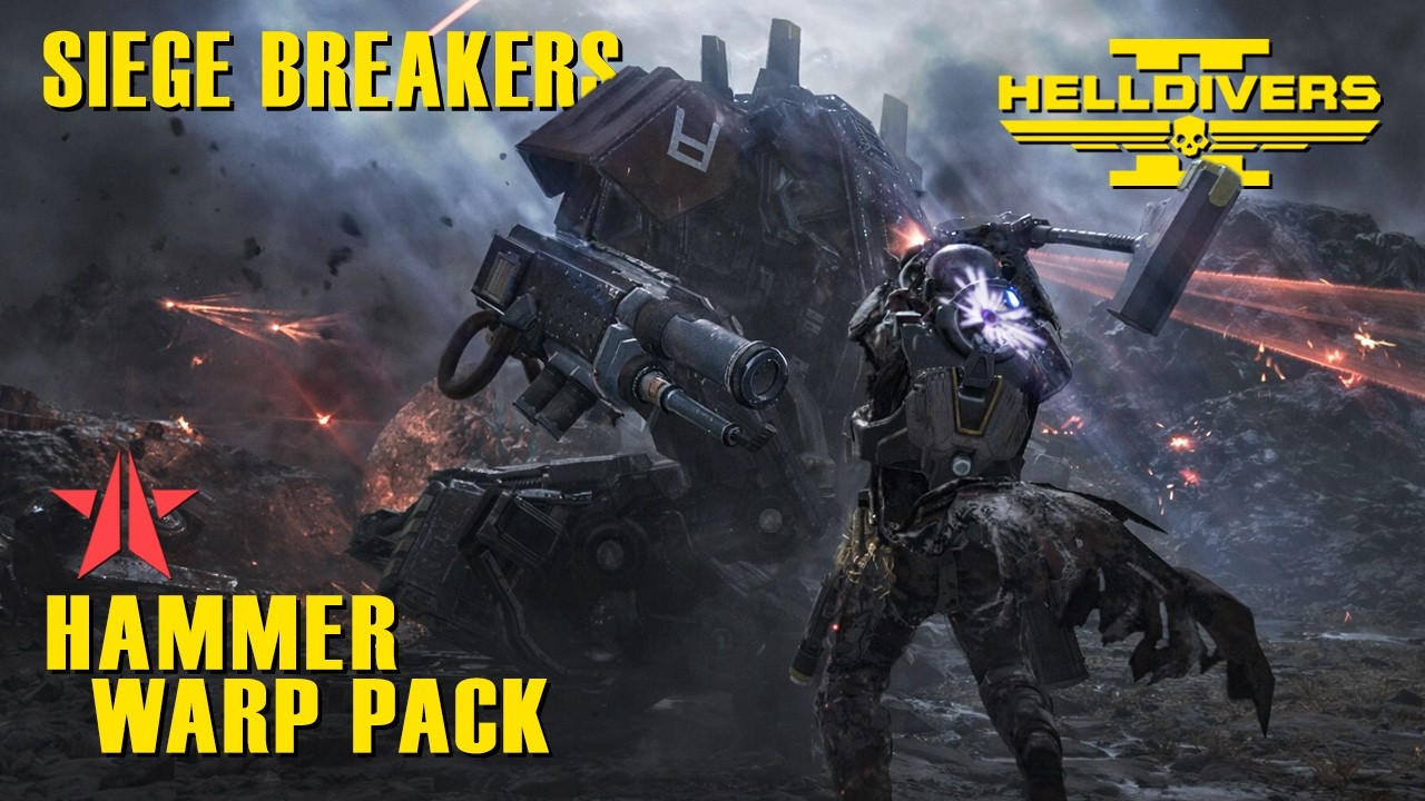 Helldivers 2 – Siege Breakers | Breaching Hammer & Warp Pack Combo | vs Automaton | Super Helldive