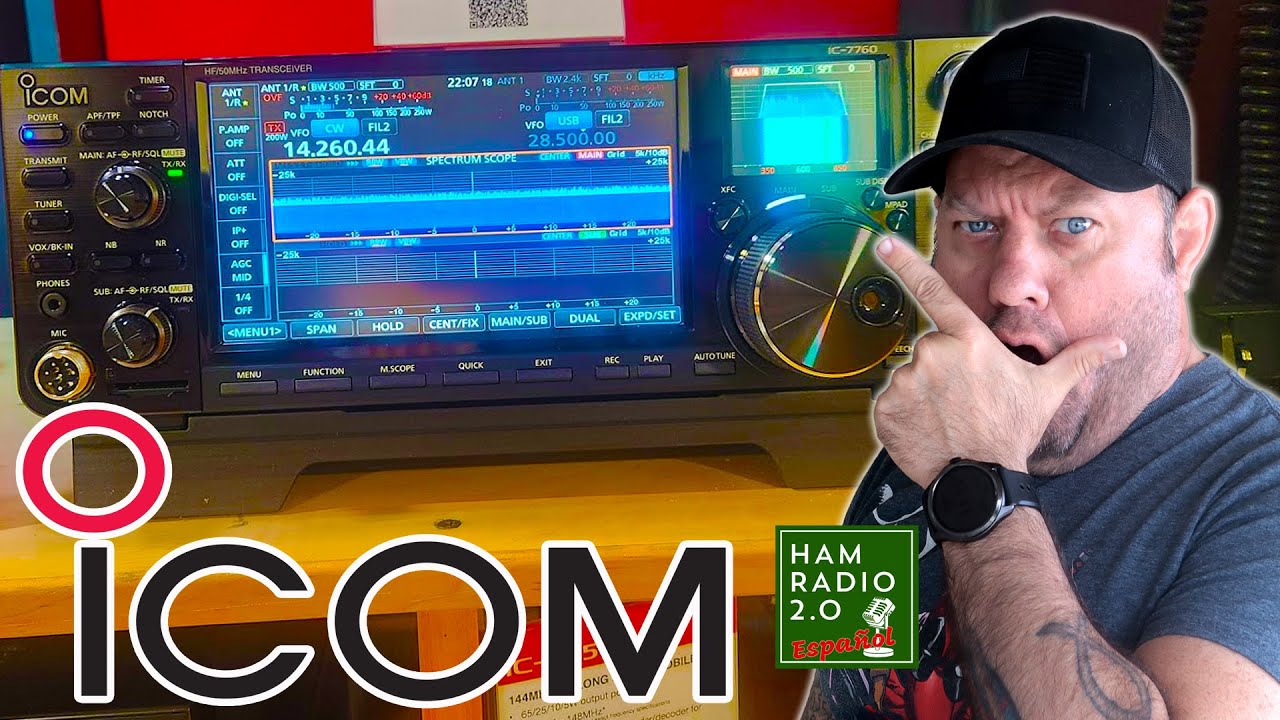 ICOM IC-7760 en Hamcation 2025 - ¡PRIMER VISTAZO!