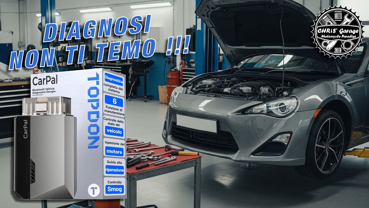 TOPDON CarPal: Lo Scanner Diagnostico Bluetooth che Trasforma il tuo Smartphone in una Auto Diagnosi