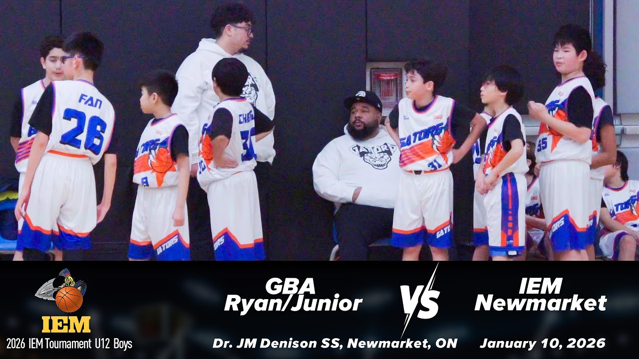 2026.01.10b (U12) GBA-Ryan/Junior vs. IEM Newmarket (IEM)