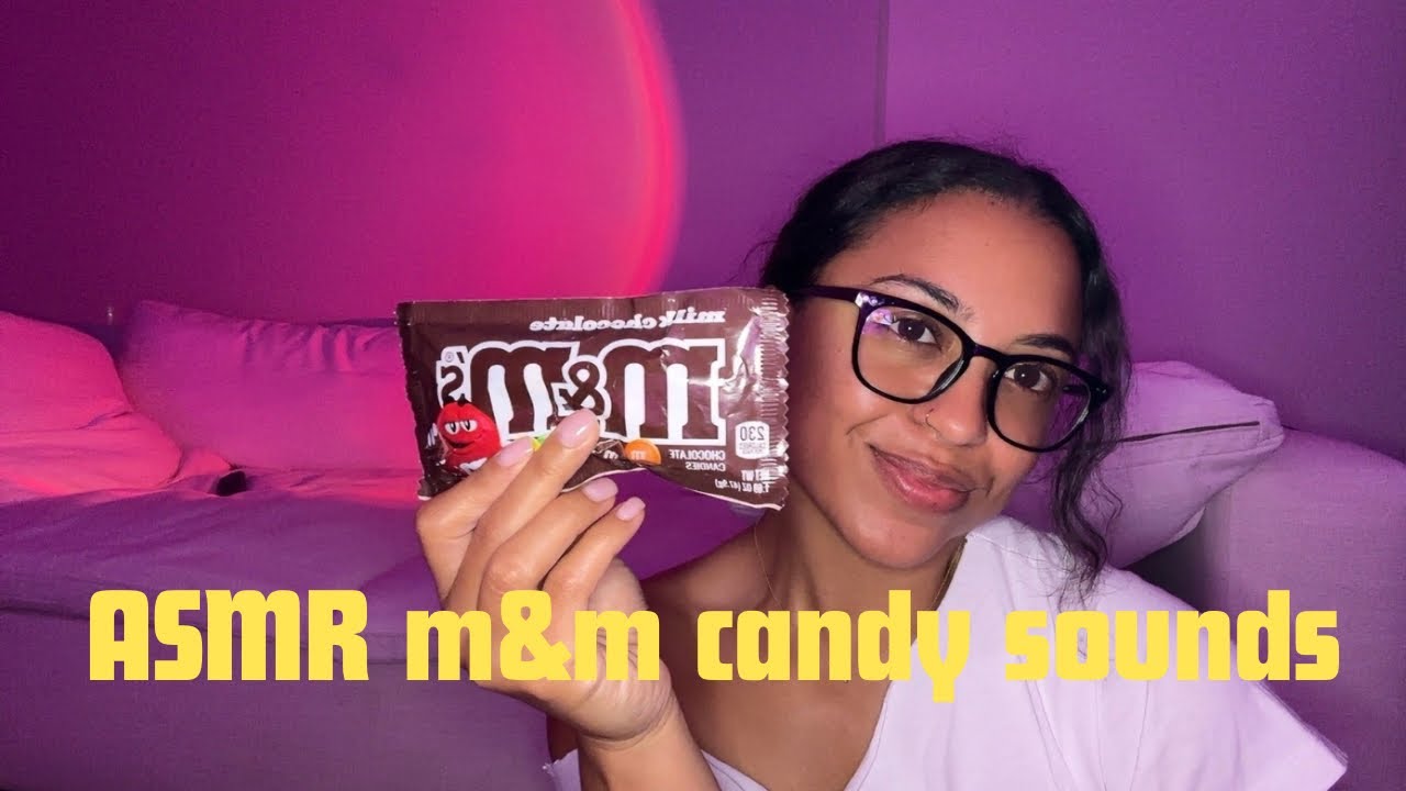 ASMR: candy eating 🍫🍬 (whispering with mouth sounds)  