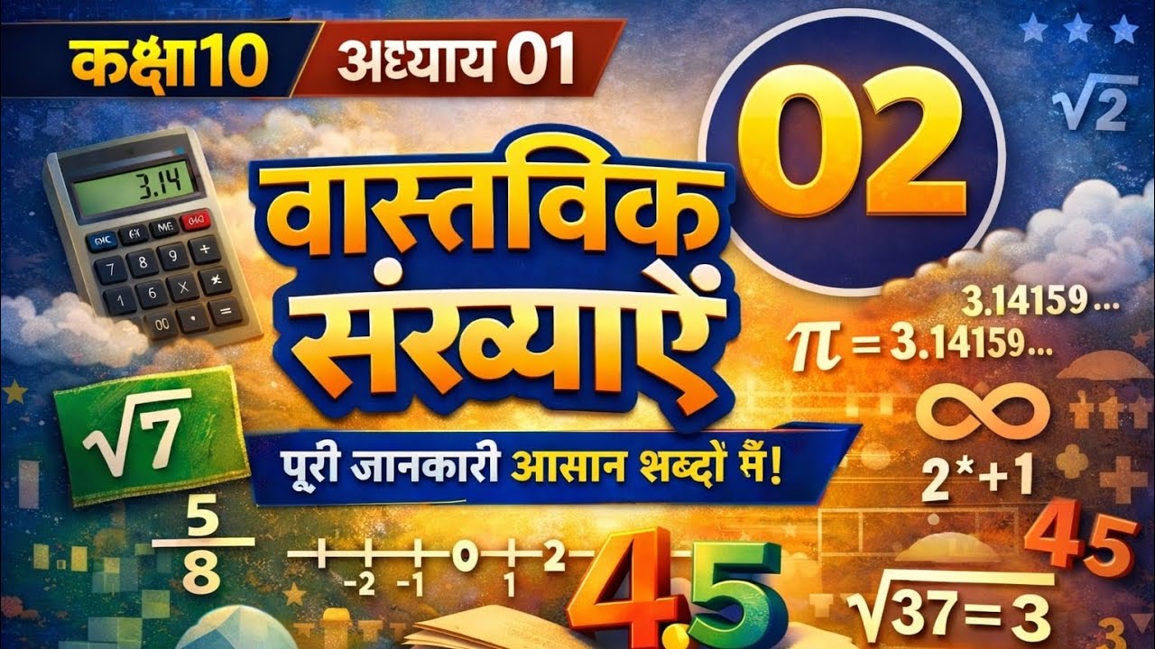 RBSE Class 10 Maths Chapter 1 Real Numbers | सबसे आसान तरीके से समझें