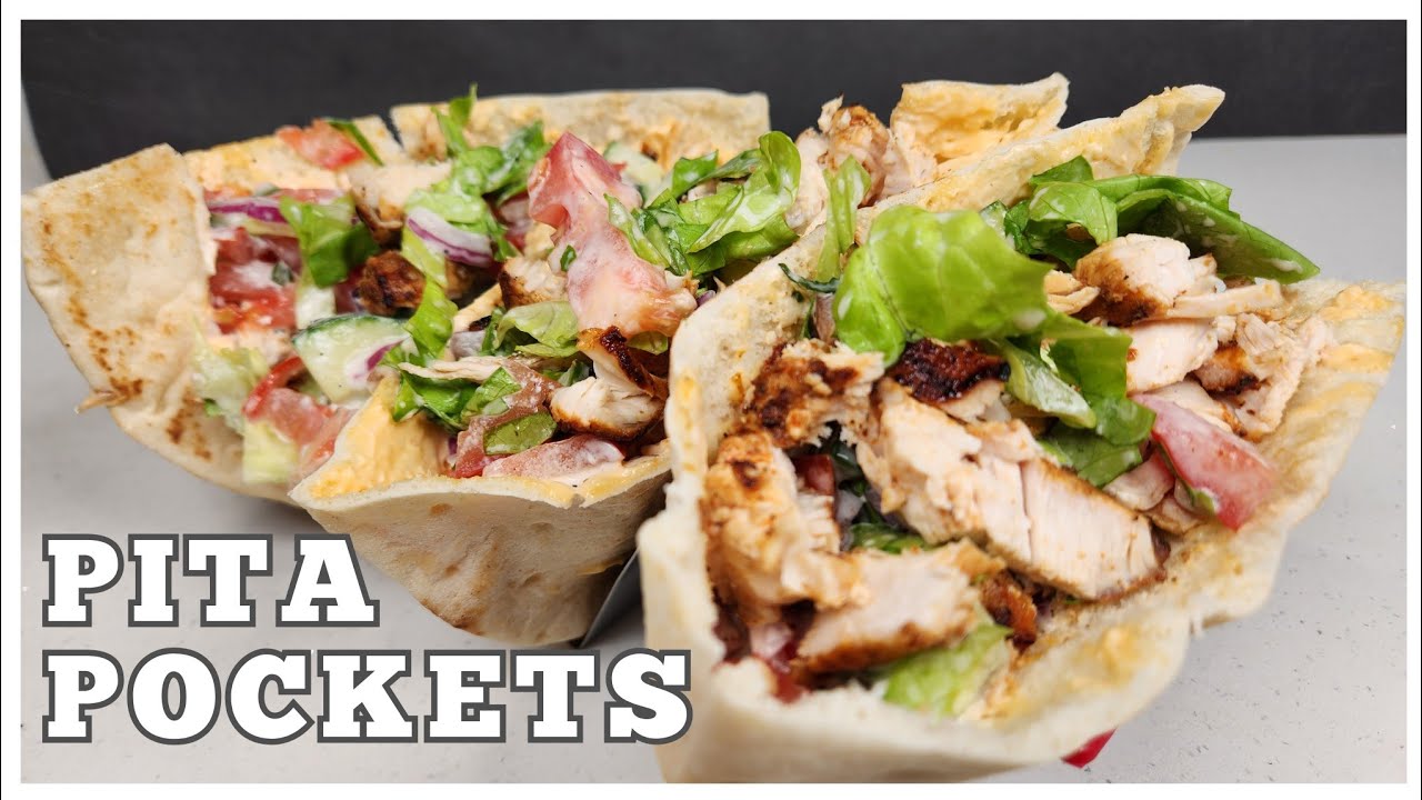 How To Make Chicken Pita Pockets | Pita Pockets Recipe