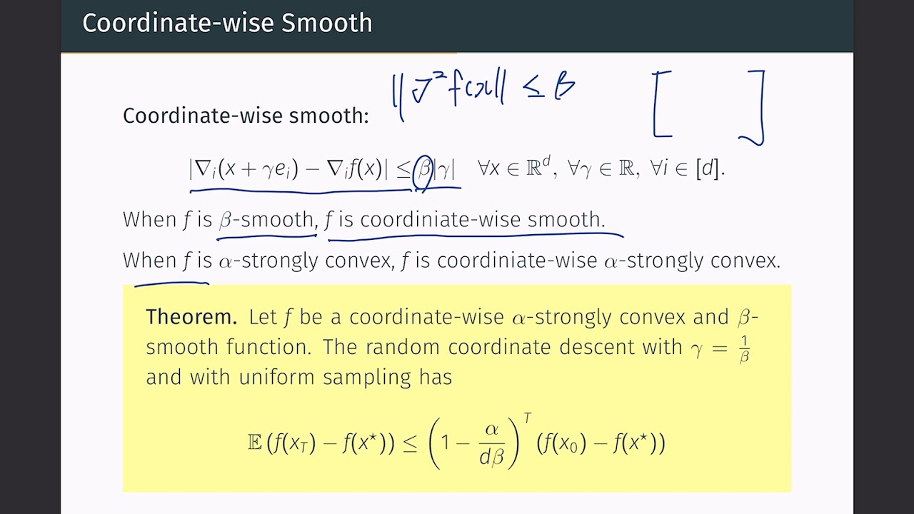 Coordinate Descent