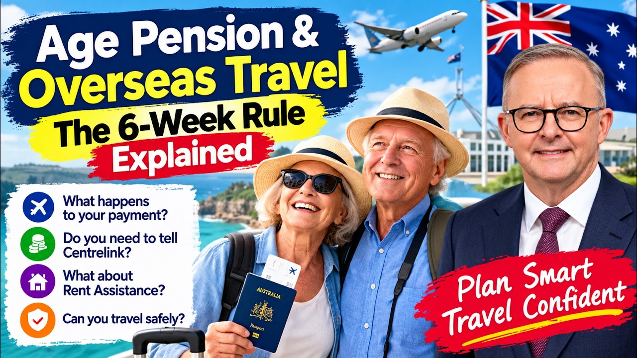 Age Pension & Overseas Travel: The 6-Week Rule Explained | Centrelink Australia