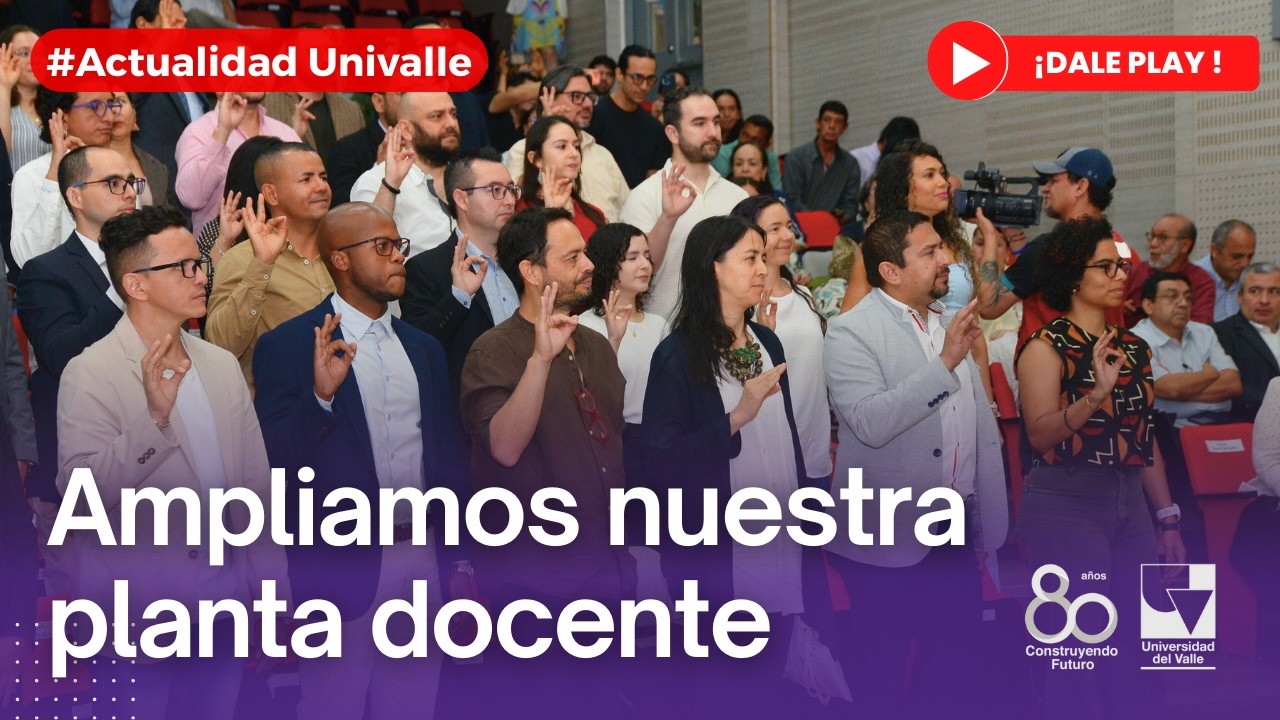 ¡Univalle le da la bienvenida a 58 nuevos docentes! 🍎🎓
