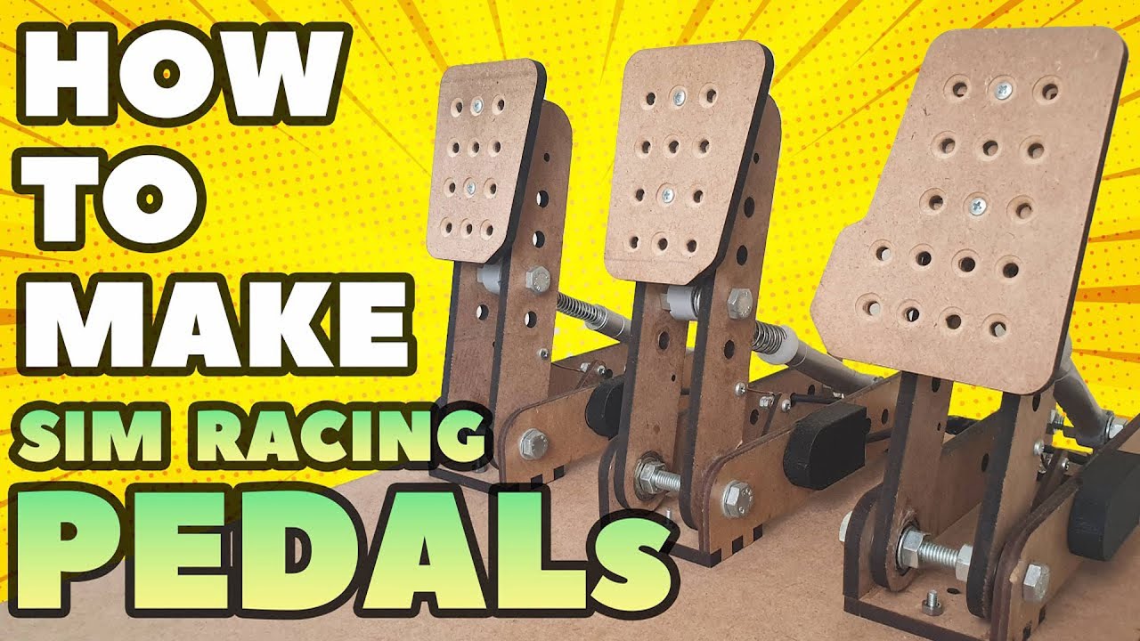 Ucuz Simülatör Pedal Seti Yapımı - Diy Sim Racing PEDALS