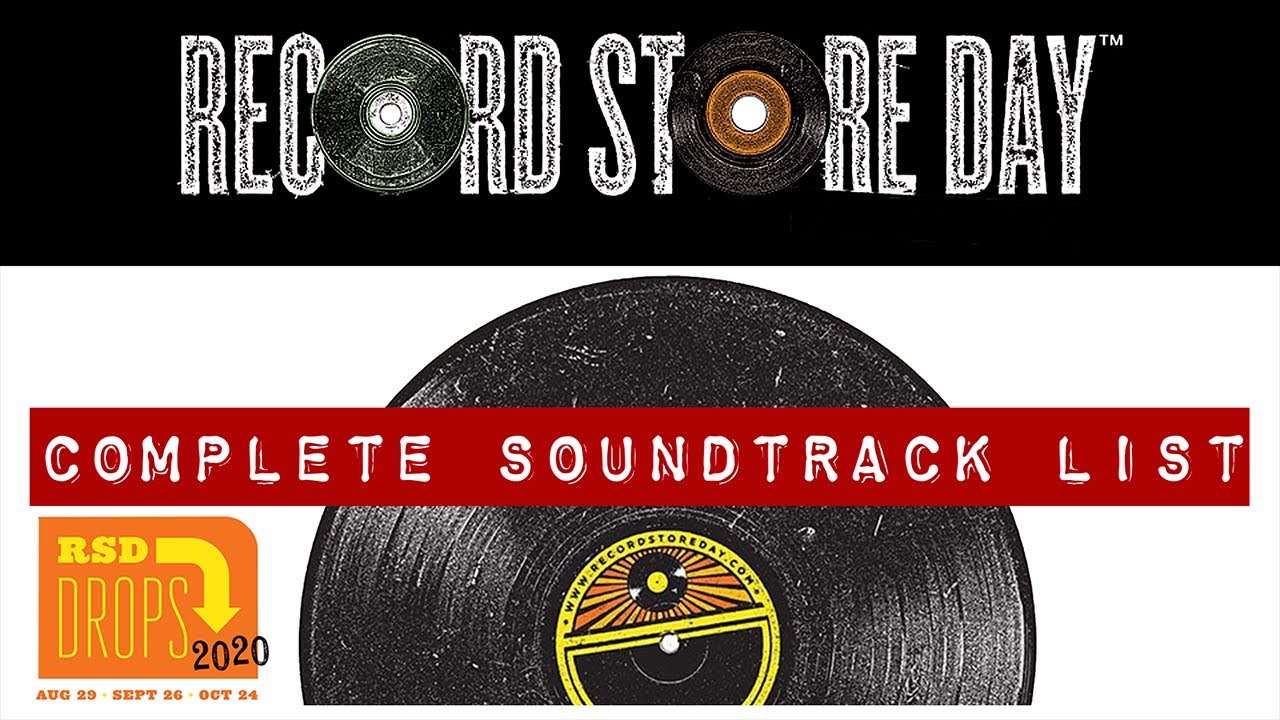 RECORD STORE DAY 2020 Complete VINYL SOUNDTRACK List!