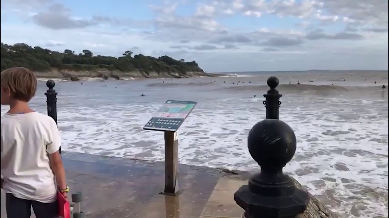 St-Palais-sur-Mer/Vaux-sur-Mer, plage de Nauzan, coeff. 104