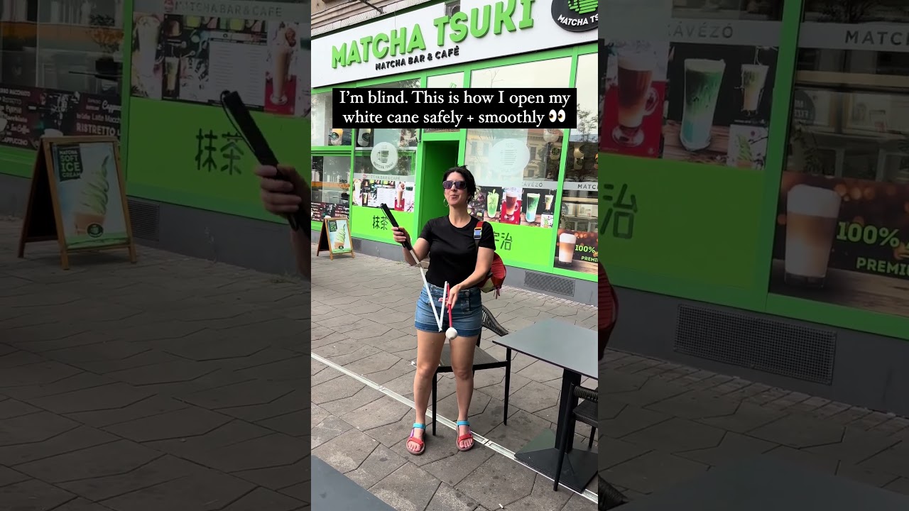 Blind people can be SMOOTH 😎