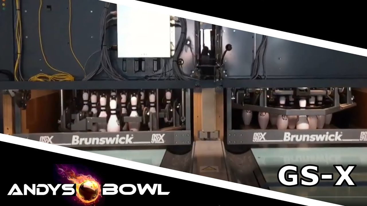Brunswick GSX Pinsetter in Action