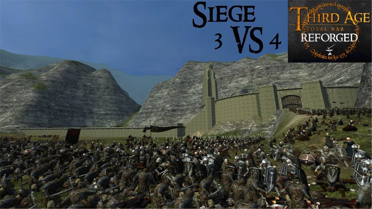 THE LAST ALLIANCE AT HELMS DEEP (Siege Battle) - Third Age: Total War (Reforged)
