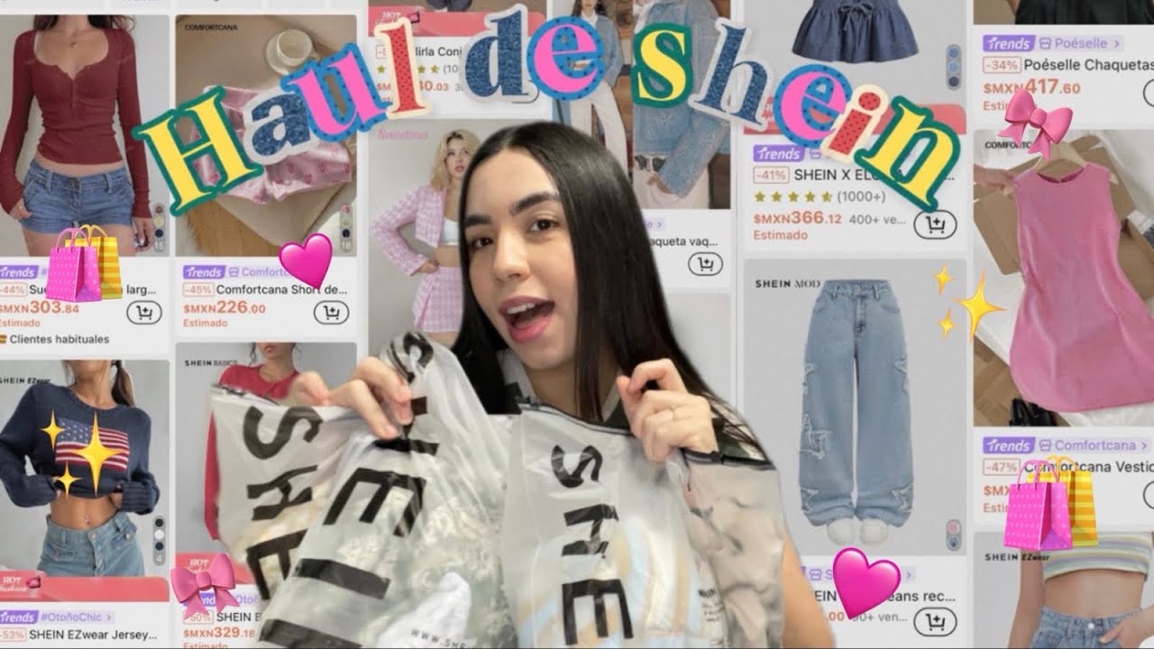 PROBÁNDOME ROPA DE SHE IN‼️🛒👗🫶🏻//no fue lo que esperaba 😨