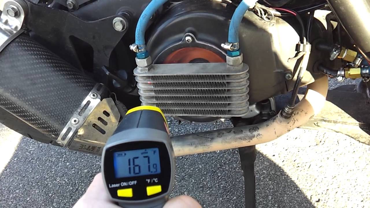BWS/Zuma 125 Fan Mounted Oil Cooler