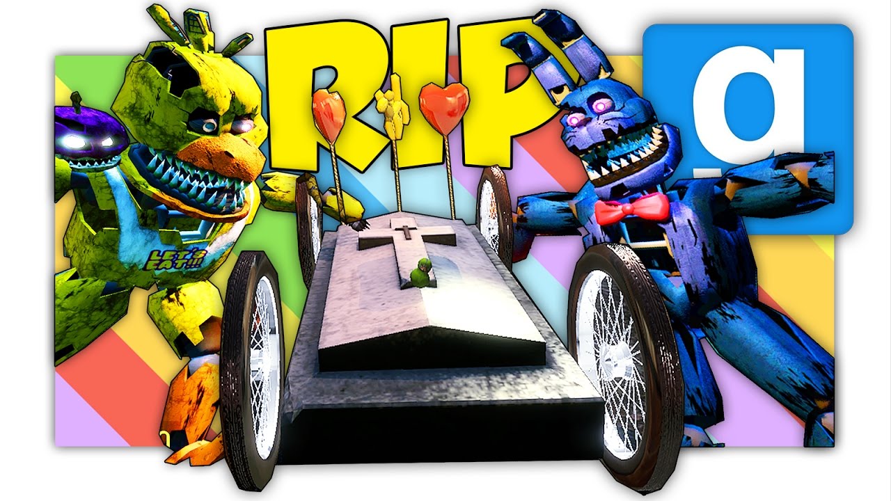 IL MIO MOSTRUOSO FUNERALE INDIETRO NEL TEMPO! - Gmod ITA Funny Moments (FNAF) w/ TheLoneGamer