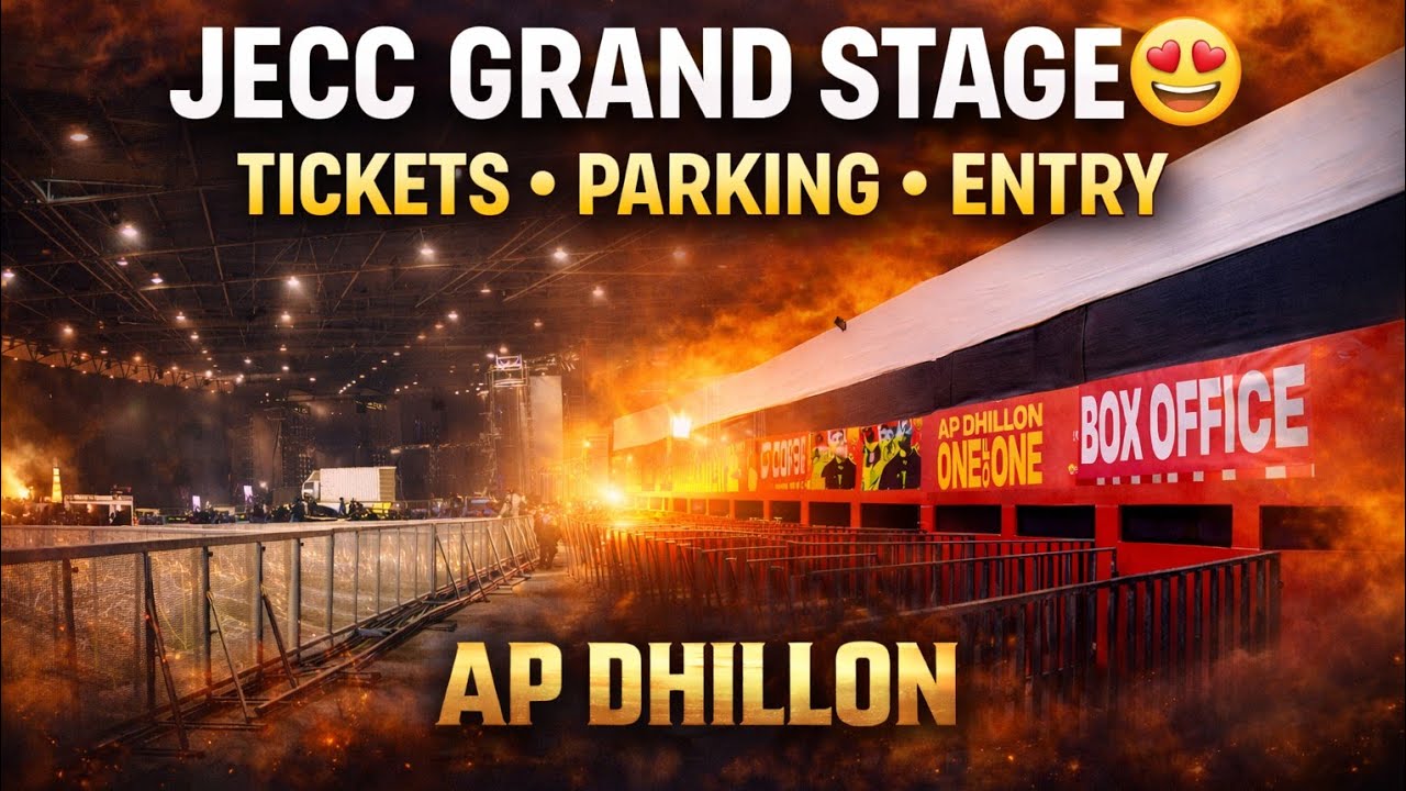 AP DHILLON LIVE CONCERT | AP DHILLON  ONE OF ONE JAIPUR TOUR INFORMATION | TICKETS & GRAND STAGE 
