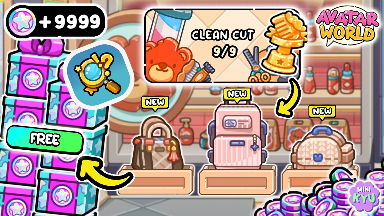 ⚠️ HOW TO GET FREE COINS 💰 Claim It Now ‼️ CLEAN CUT SECRETS | AVATAR WORLD PAZU 🌎