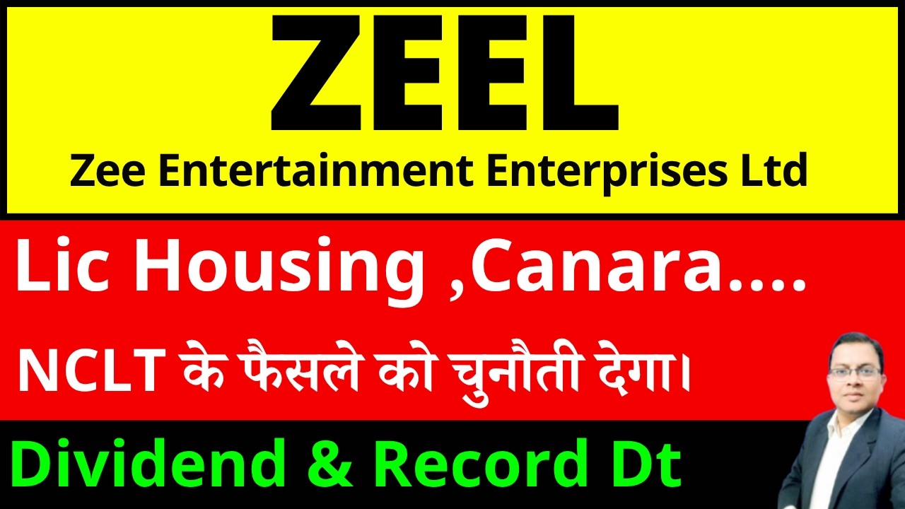 ZEEL SHARE latest news I ZEEL SHARE dividend news I I Zee Entertainment Enterprise Share news