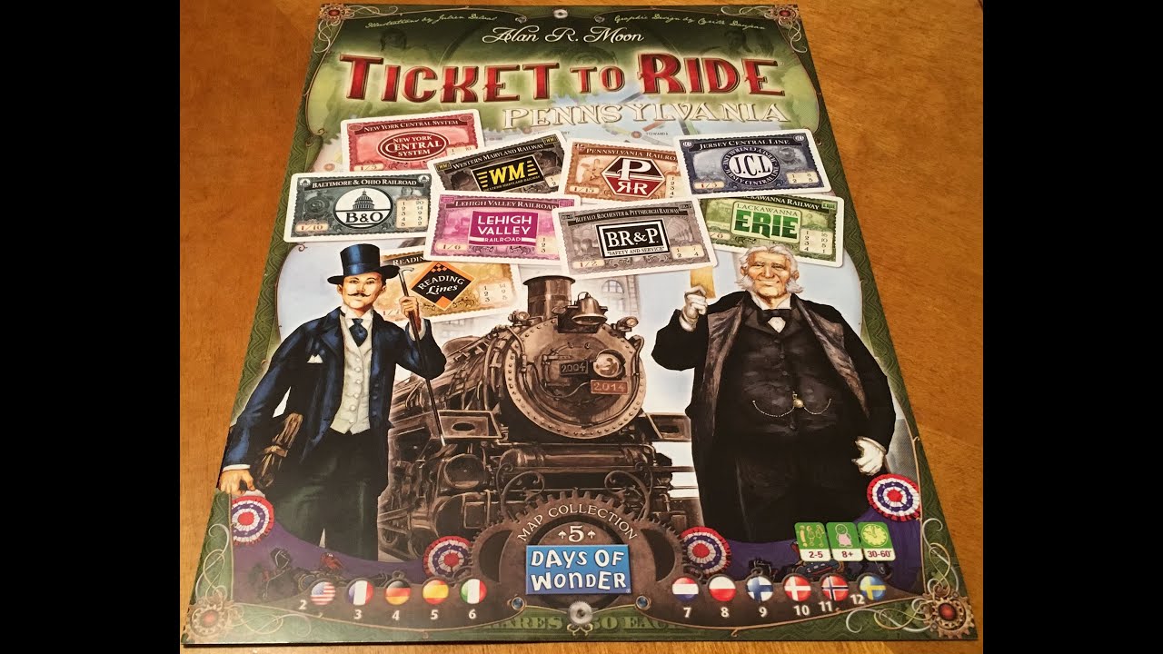 Dad vs Daughter - Ticket to Ride Pennsylvania