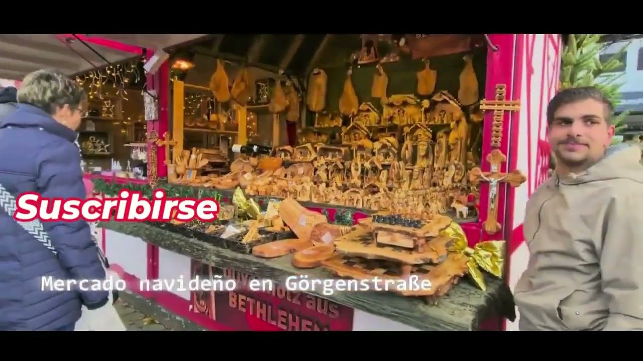 Caminando con Jose por los mercados navideños de Koblenz