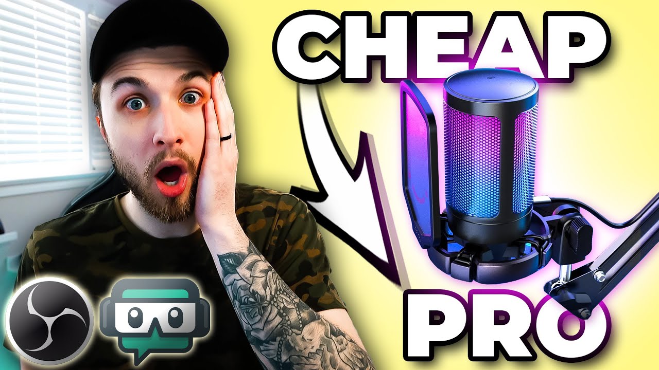BUDGET to PROFESSIONAL Sounding Microphone with these few filters! (OBS Studio, Streamlabs Desktop)