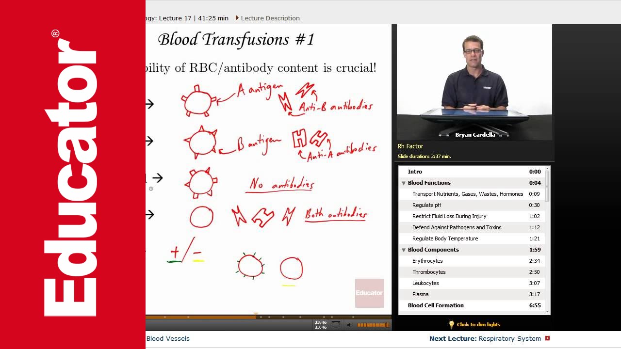 Blood Anatomy and Physiology