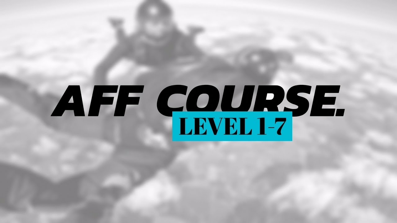 Skydiving UK- AFF course(Level 1-7)