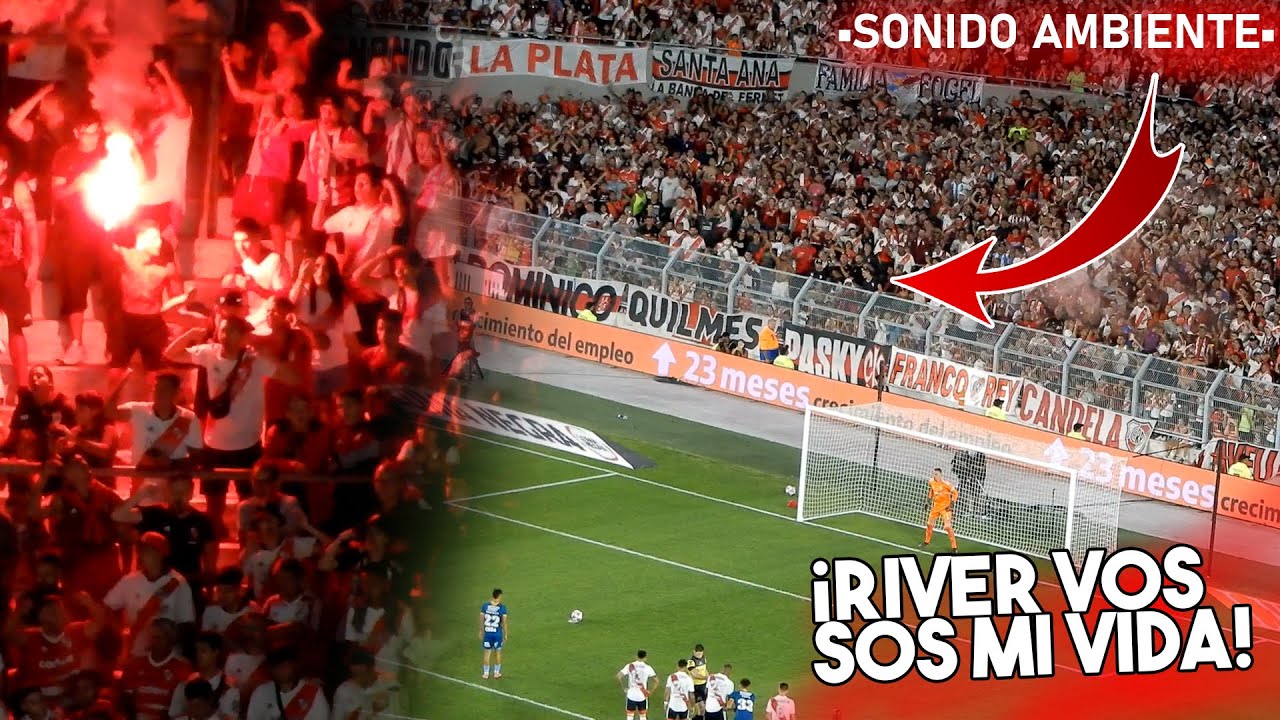 🔥LE HACEN UN GOL A RIVER Y ASÍ ALIENTA + RIVER VOS SOS MI VIDA | River vs Arsenal