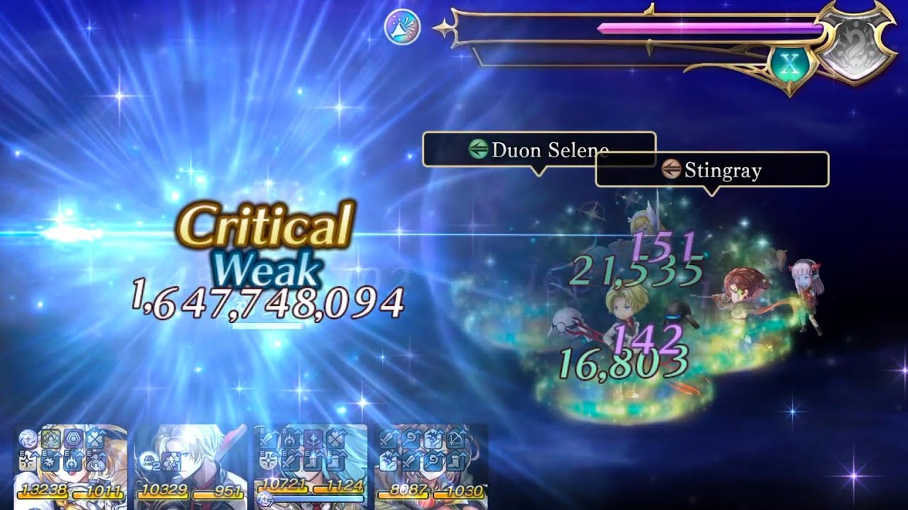 [Another Eden] Claro de Luna - 5T - Challenge