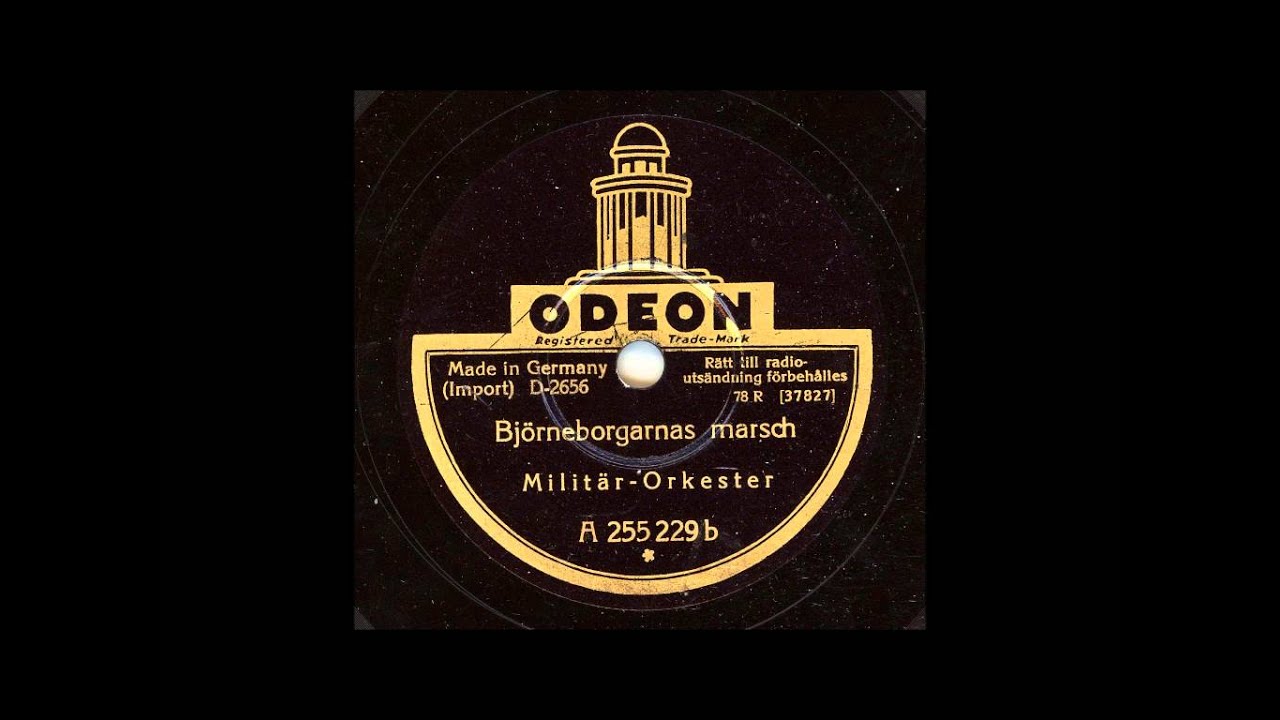 MILITÄR-ORKESTER CARL WOITSCHACH - BJÖRNEBORGANAS MARSCH