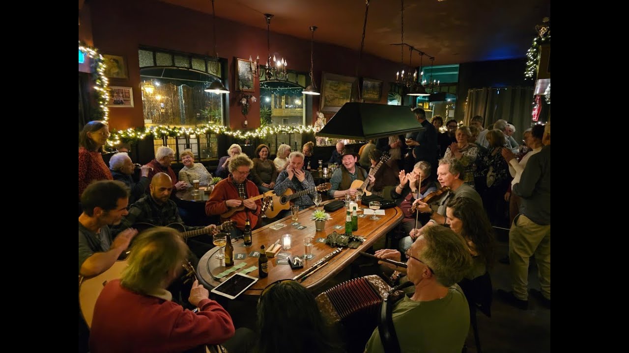 Jamsessie in Café de Plantage 5 maart 2024.  www.leidseglibber.nl