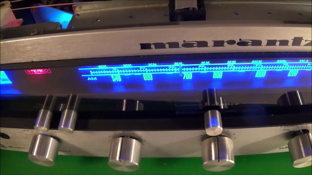 Marantz 2215B Stereo Receiver Lights PART 1