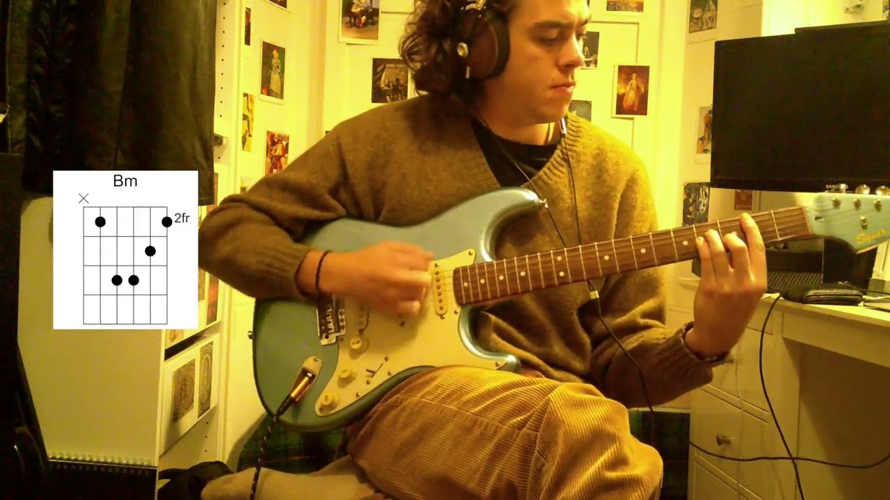 Mount Kimbie & King Krule - Boxing Guitar Cover/Lesson