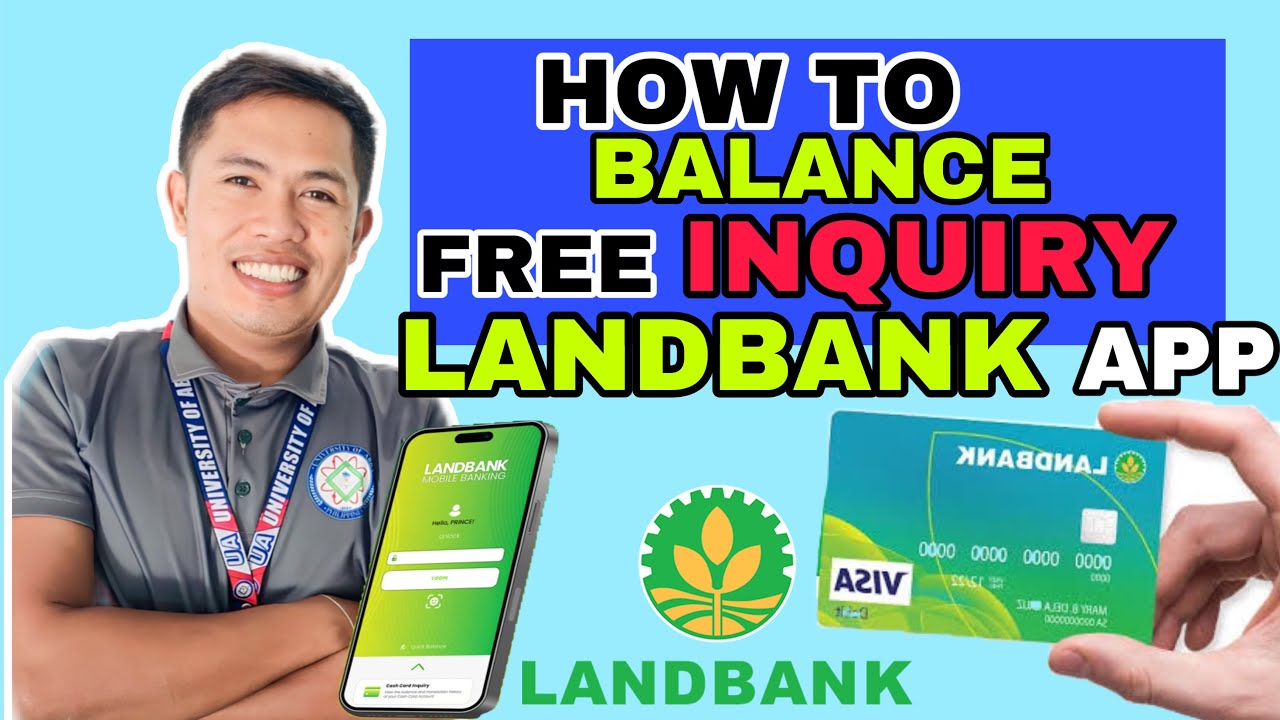 HOW TO BALANCE INQUIRY ONLINE on LANDBANK | EASY STEP BY STEP
