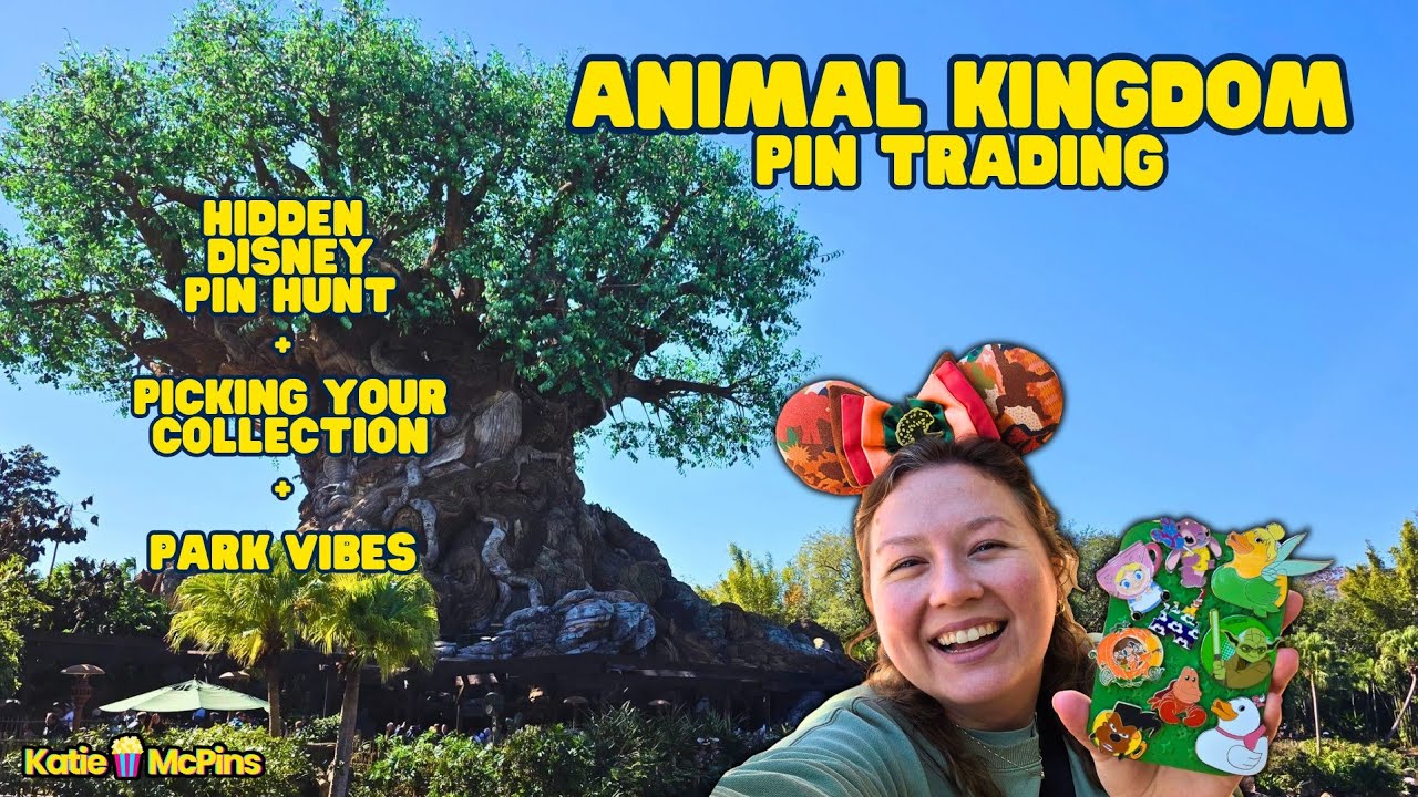 Animal Kingdom Disney Pin Trading - Picking Your Collection - Hunting Hidden Disney Pins (Feb 2026)